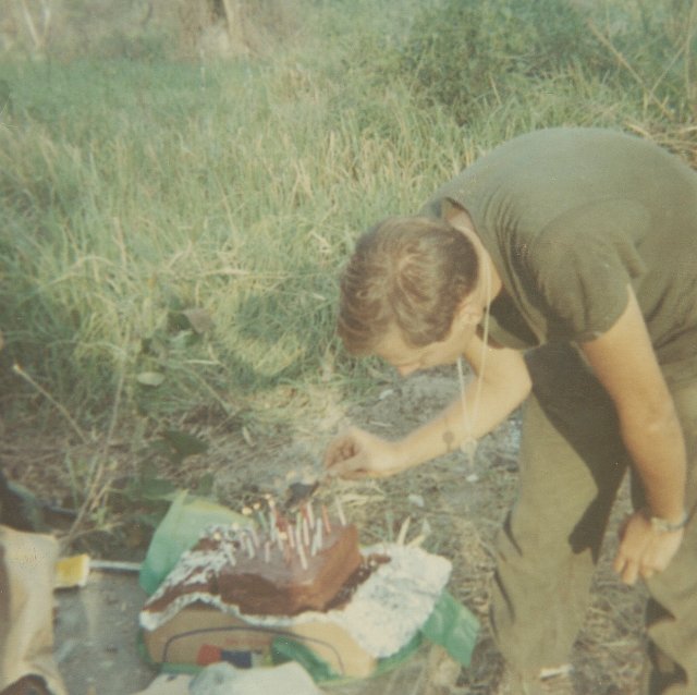 Birthday in the field